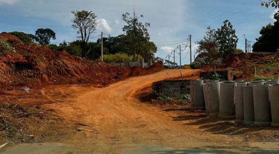 Rua Bahia em Araçoiaba da Serra